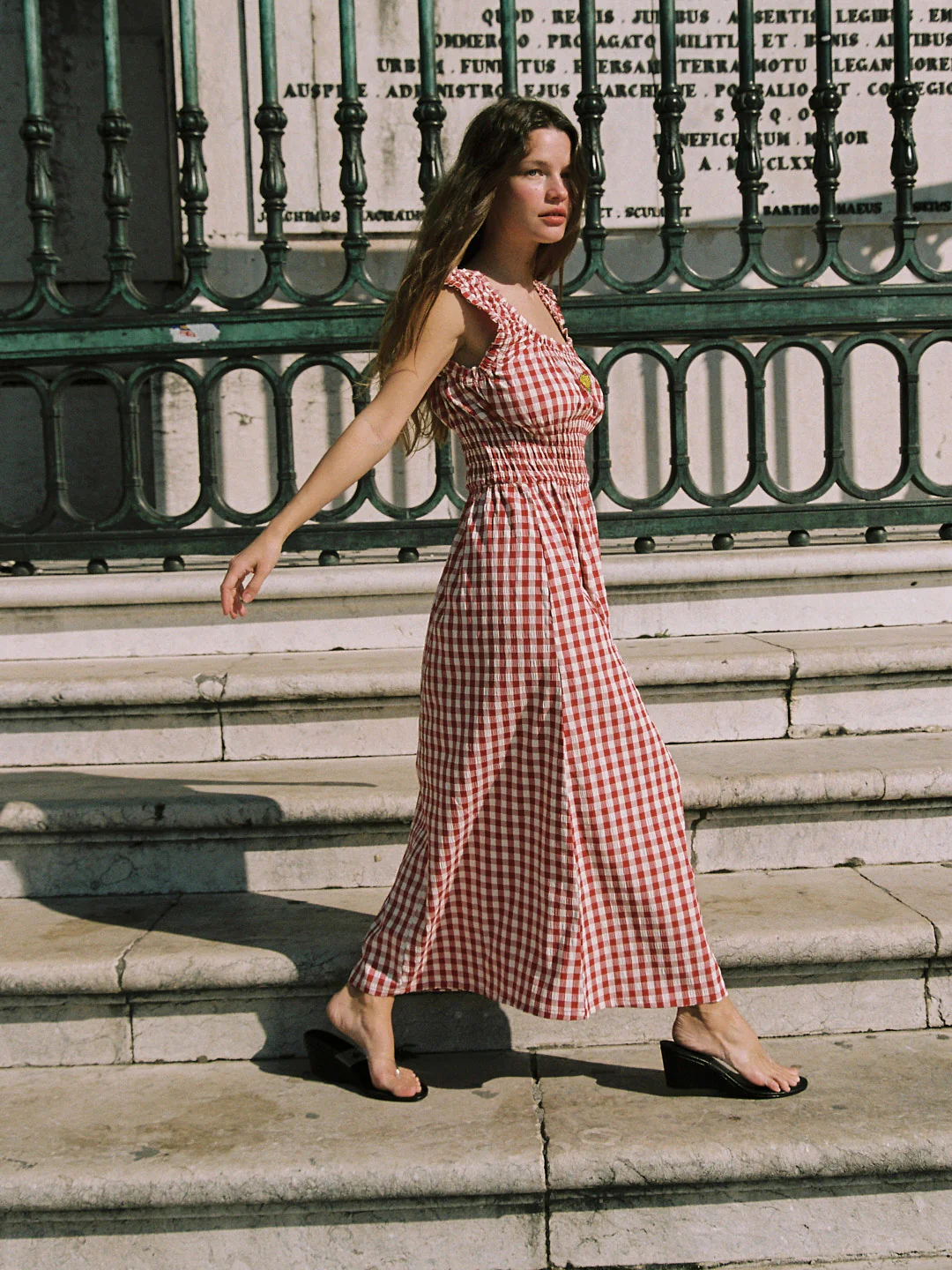 Annie Dress - Cherry - Image 3