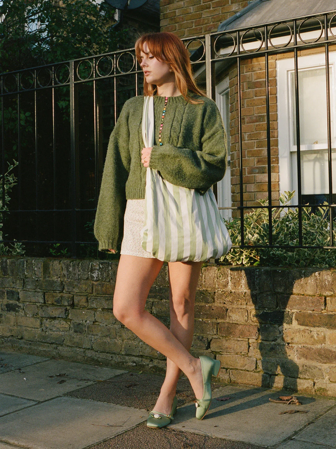 Canonbury Cardi - Hunter Green - Image 5