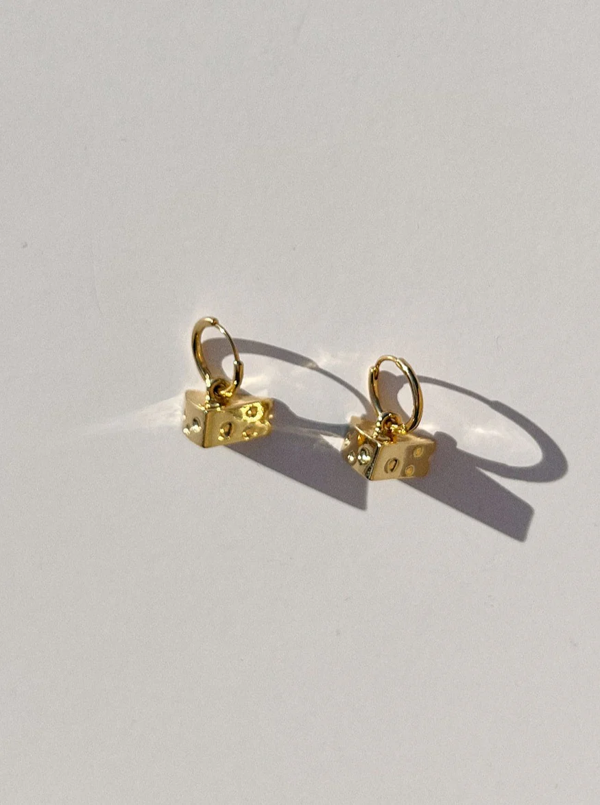 Cheese Hoops - Gold - Image 5