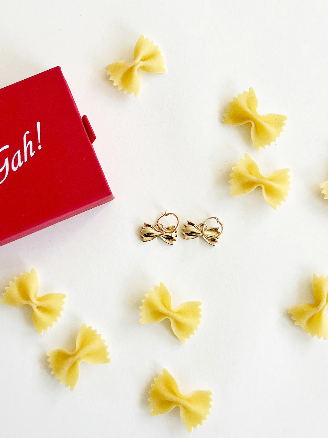 Farfalle Hoops - Gold - Image 3