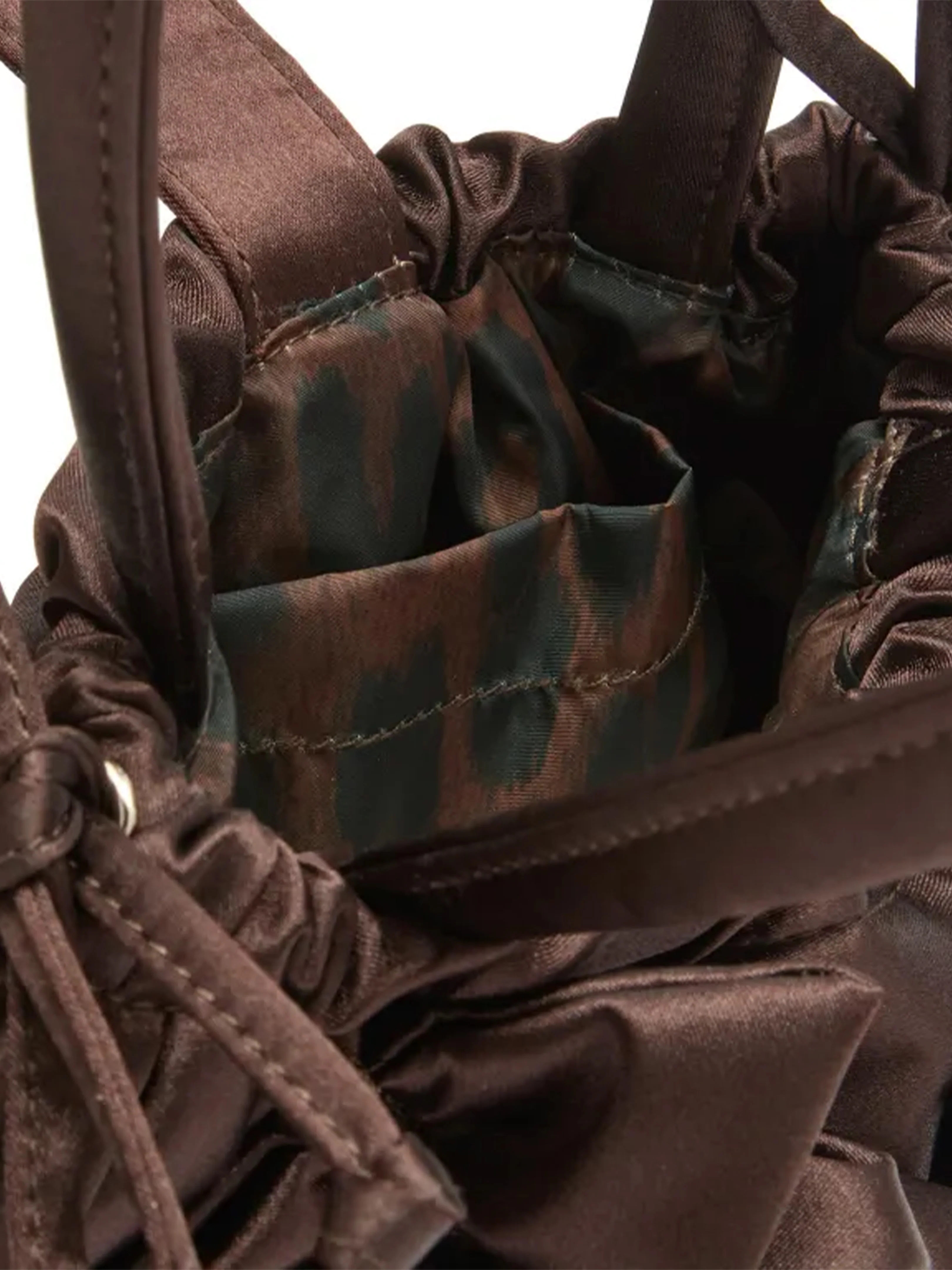 Frilly Alani Bag - Coffee Bean Satin - Image 3