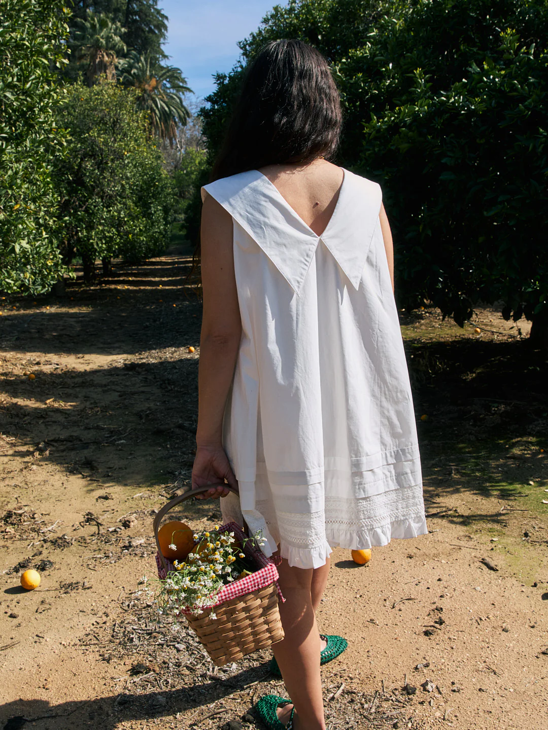 Jenny Mini Dress - Dove - Image 6
