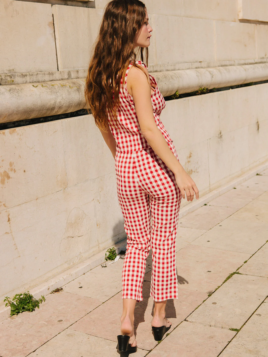 Kristin Pant - Cherry - Image 3