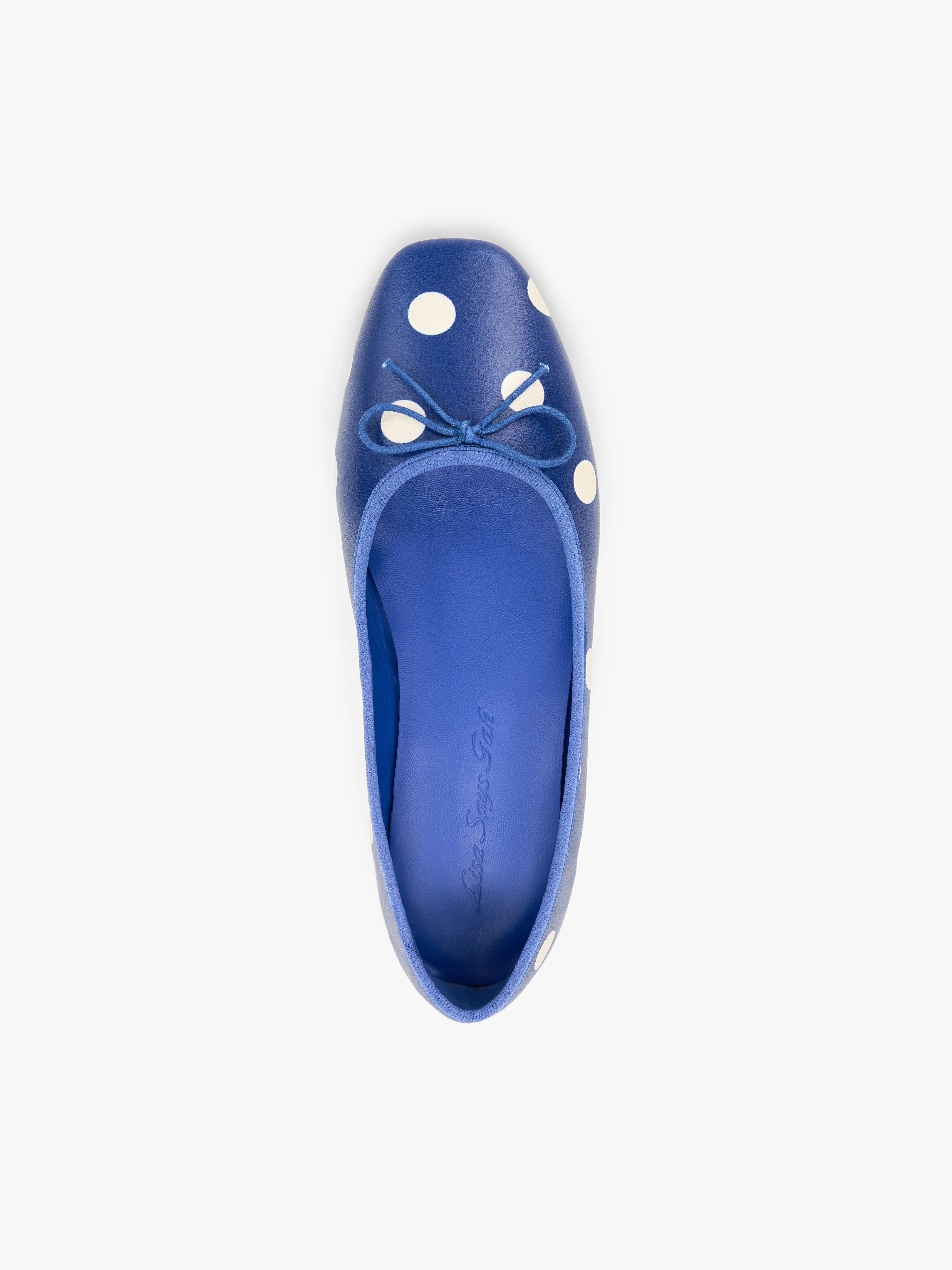 Matilda Flat - Navy Dot - Image 11