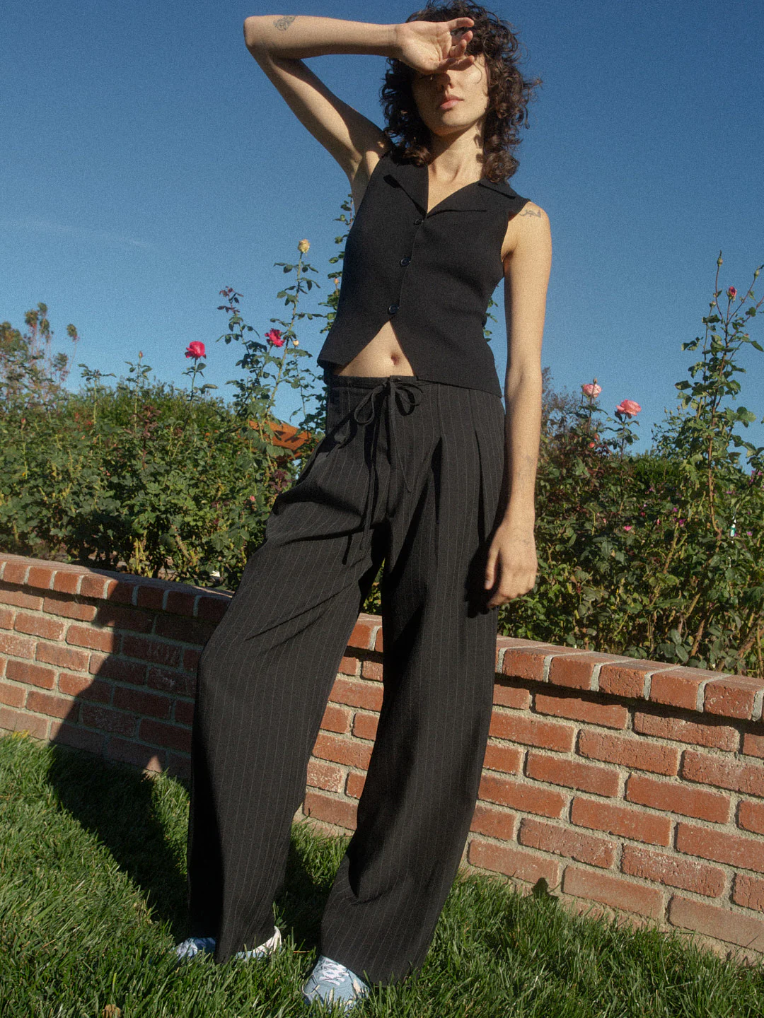 Max Sweater Vest - Black - Image 6
