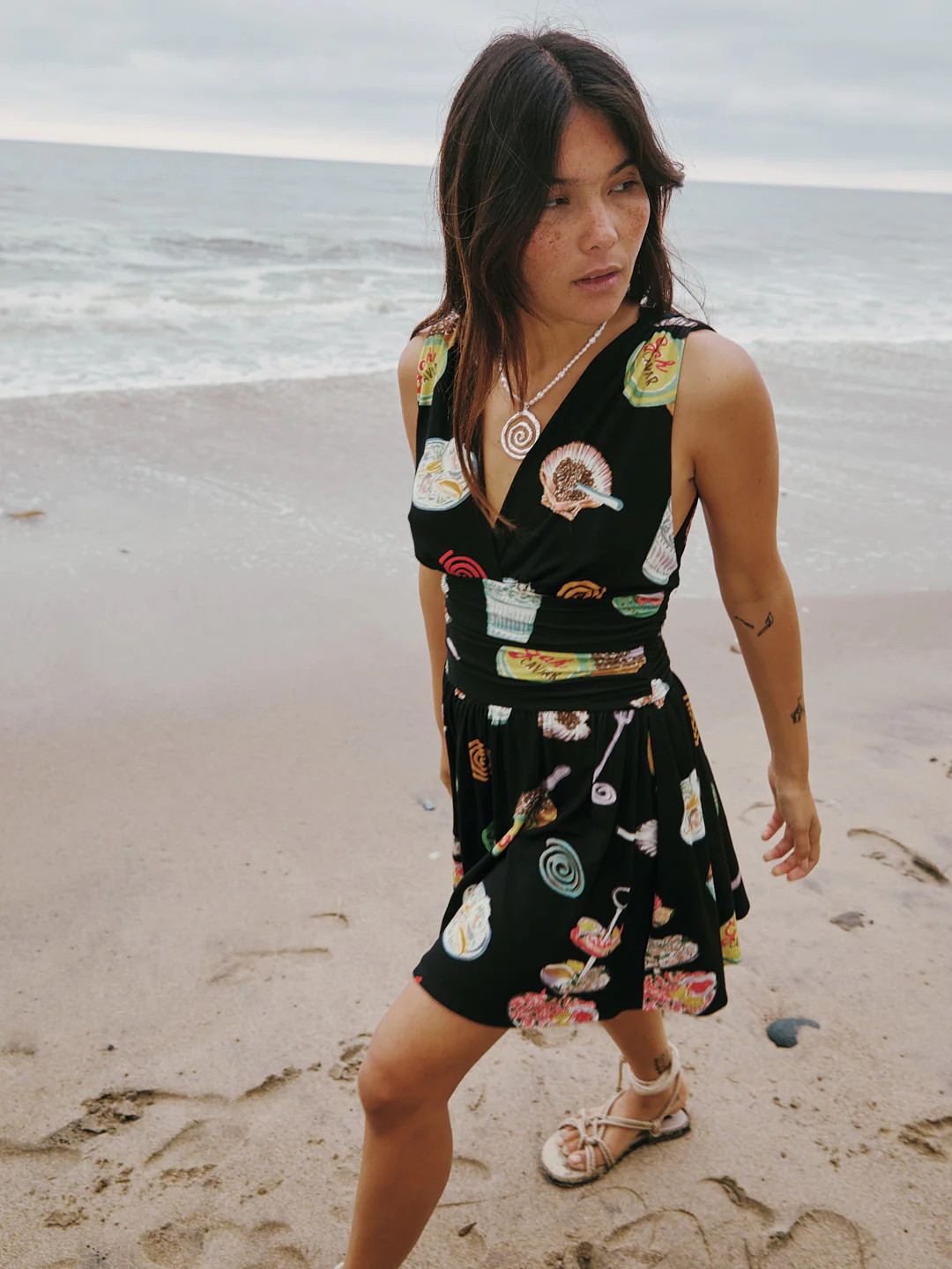 Mila Dress - Caviar Dreams Black - Image 3