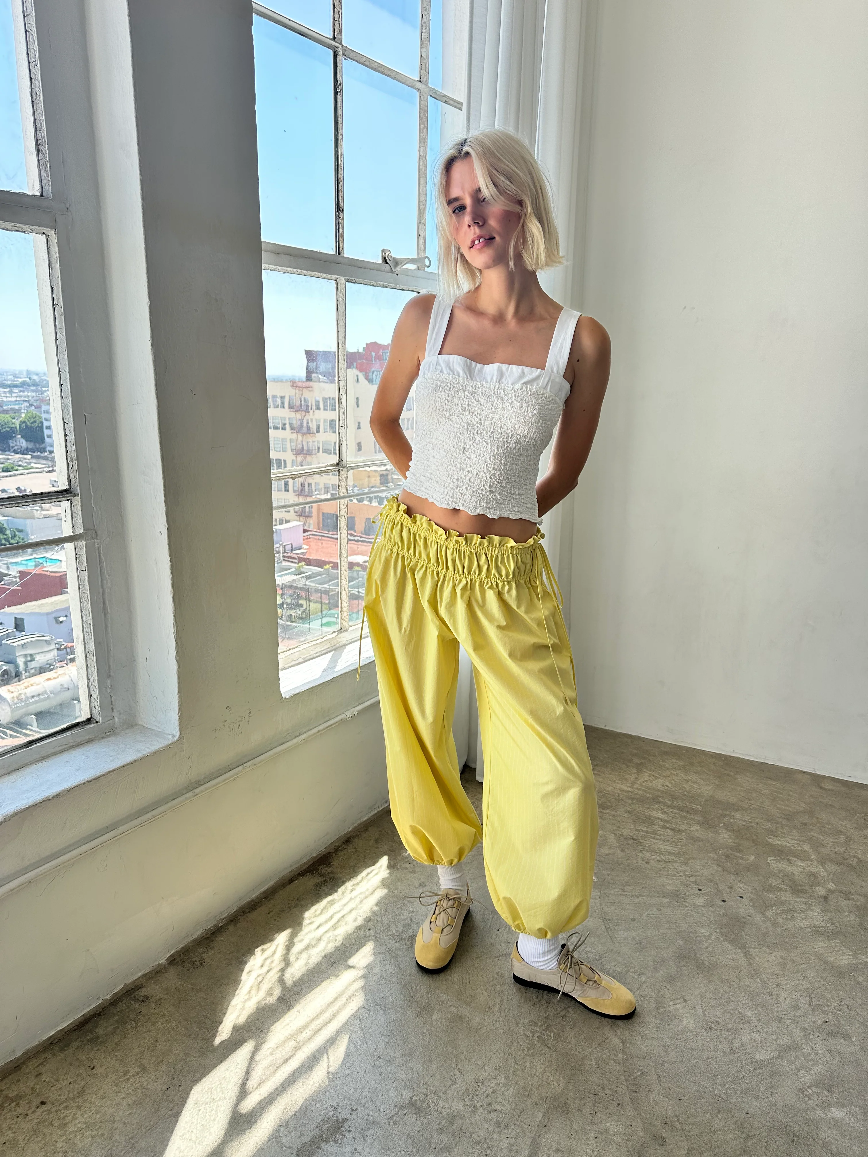 Poppy Pant - Lemon - Image 6