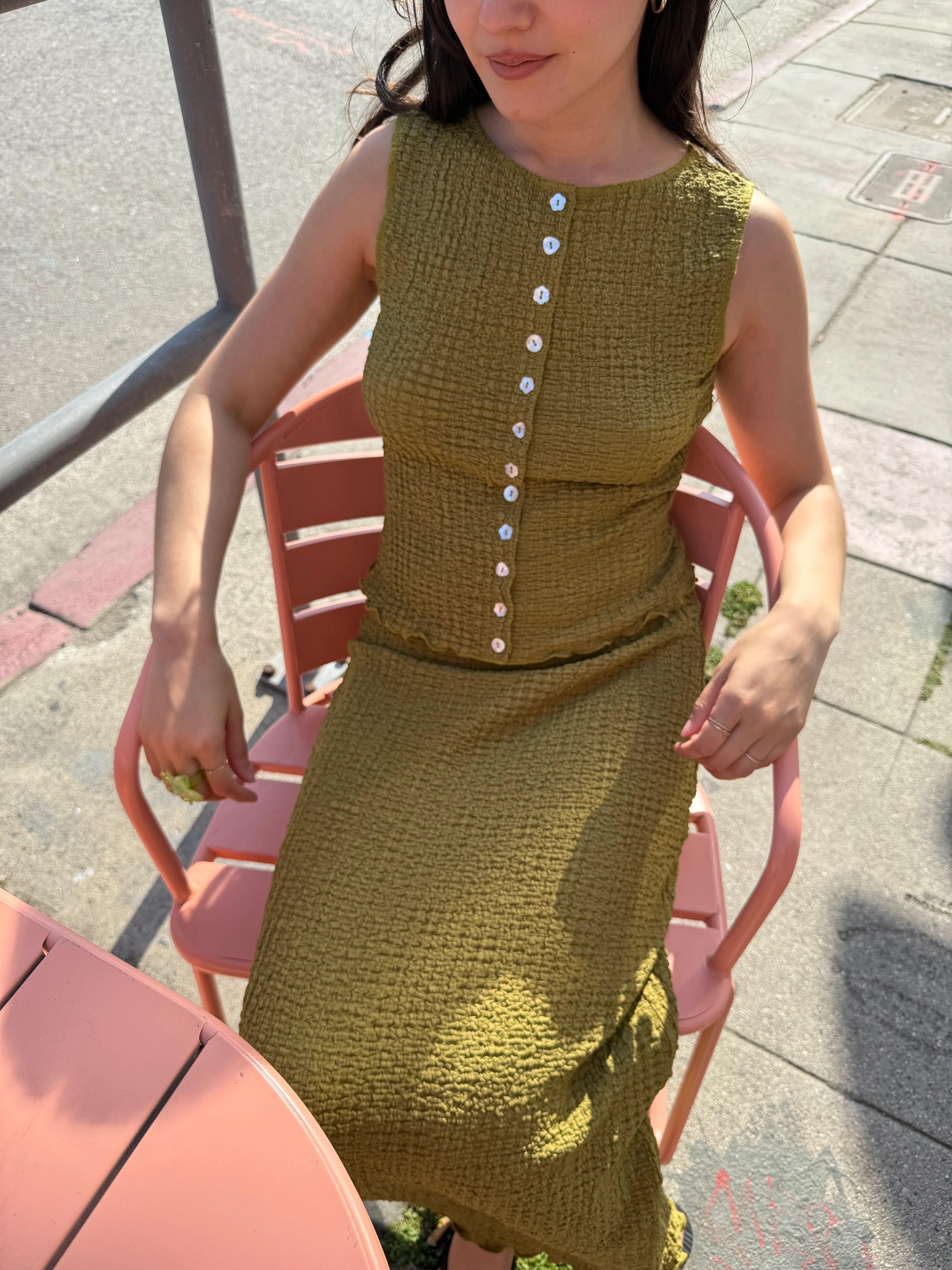 Summer Top - Olive - Image 12